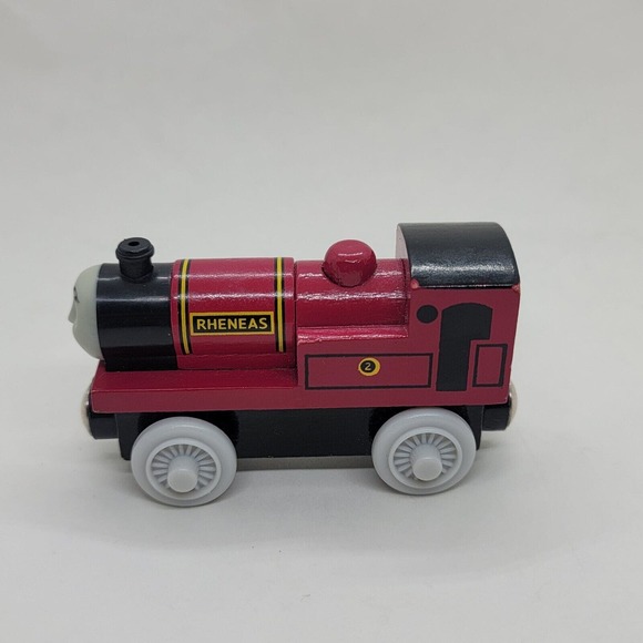 Thomas & Friends Wooden Railway Train Tank Engine Rheneas 2003 Learning Curve - Picture 2 of 7